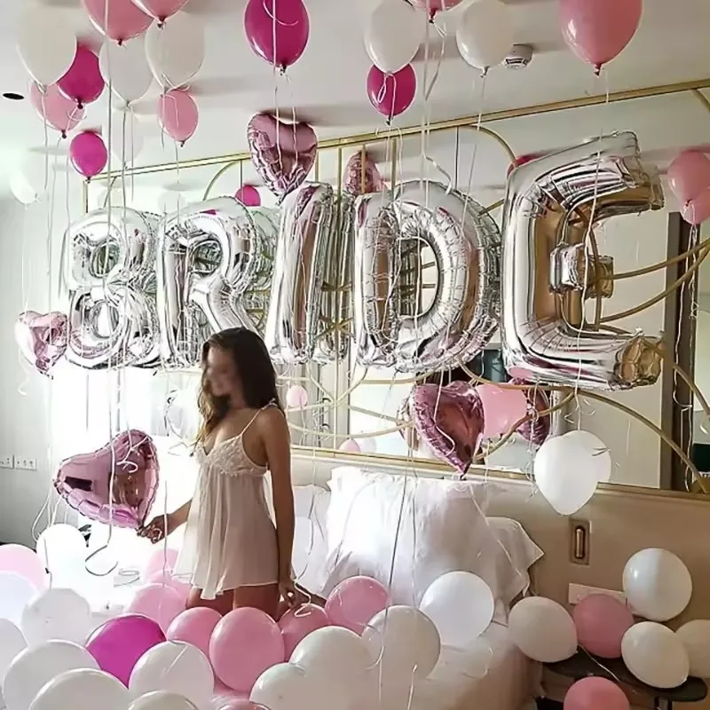 Party Banner Gold - 5pcs Bridal Shower Decorations Rose Gold,