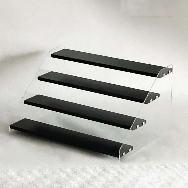 Cupcake Stand Tier - 1-7 Step Acrylic Wood Display Stand