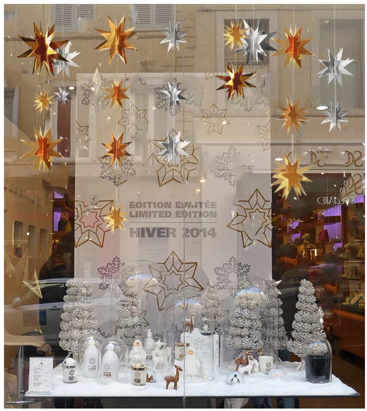 2M Gold Silver 3D Star Paper G - Party Banner Gold review and price