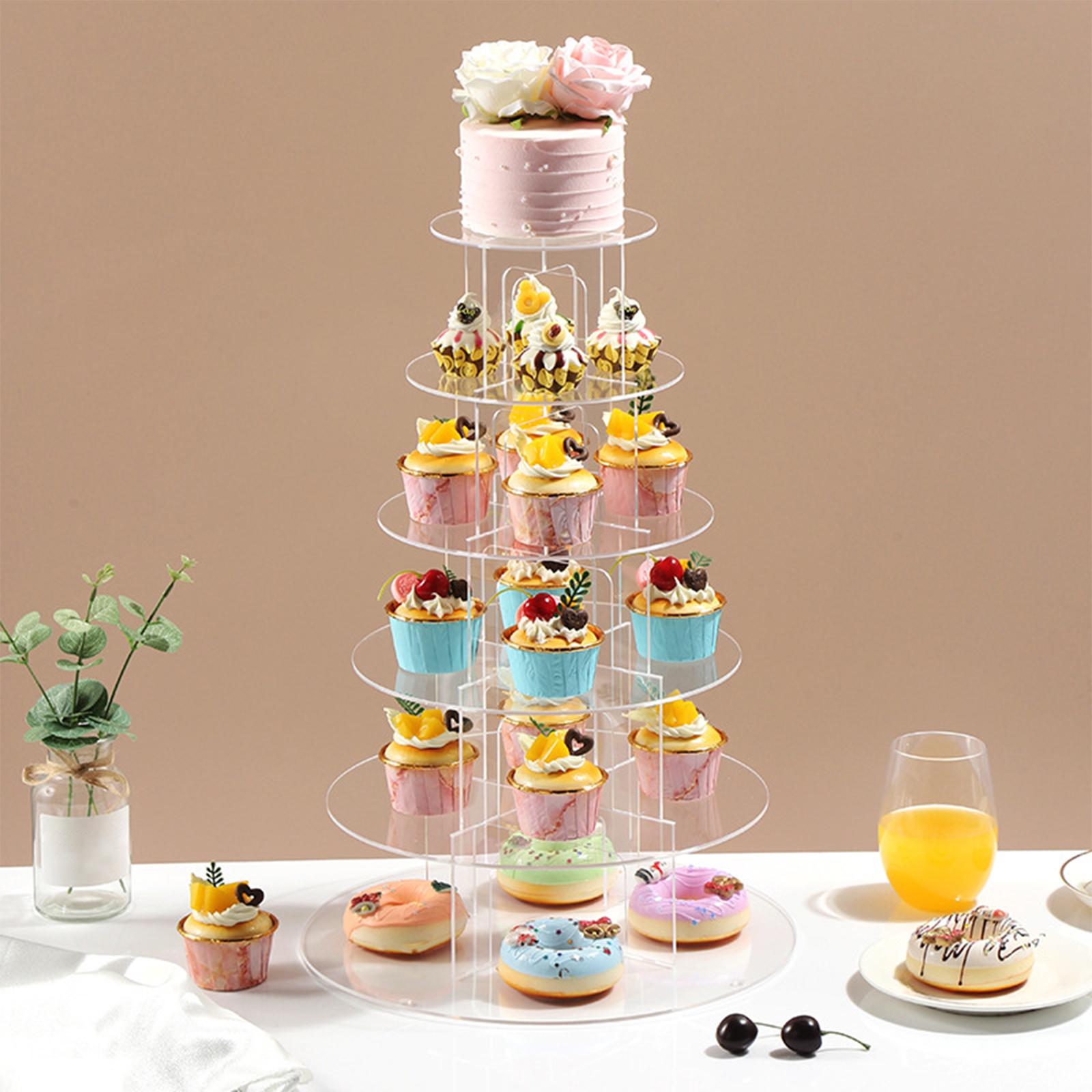 3/4/5 Tier Acrylic Cupcake Sta - Cupcake Stand Tier review and price