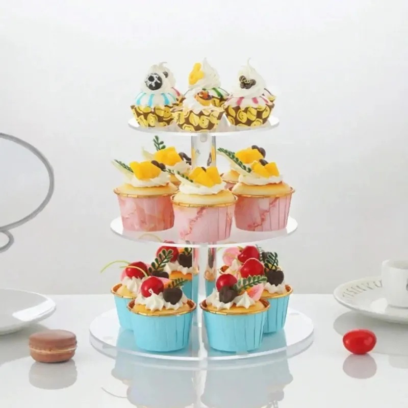Clear Acrylic 3-5 Tier Cupcake - Cupcake Stand Tier review and price