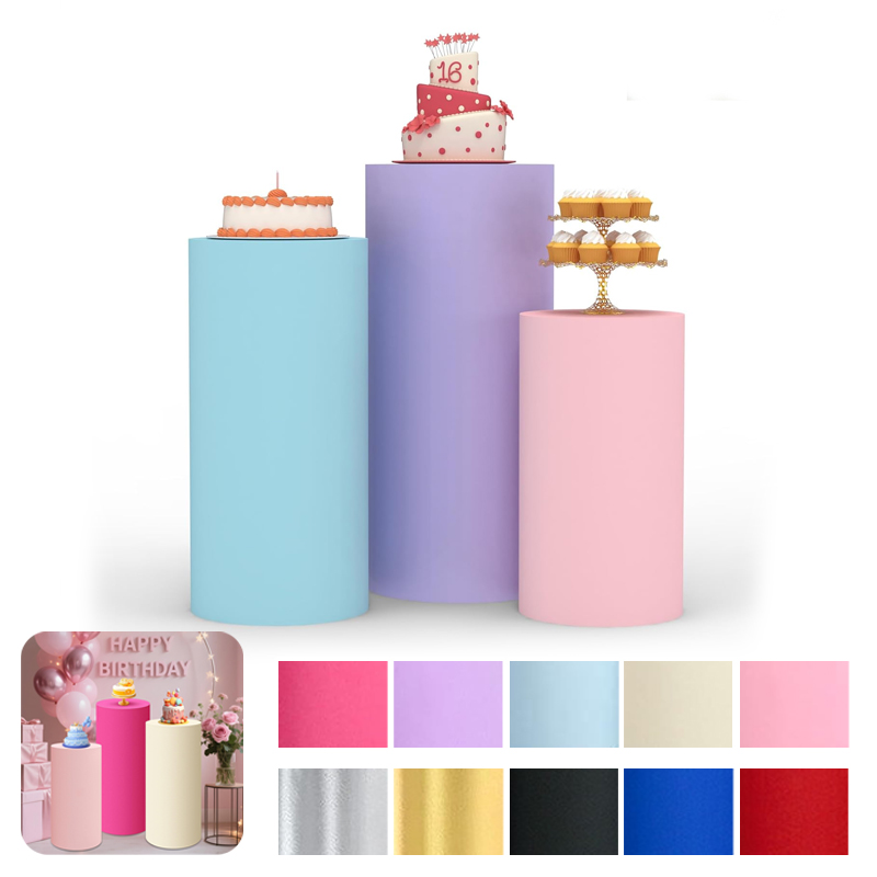 White Wedding Party Cylinder S - Dessert Table Backdrop review and price