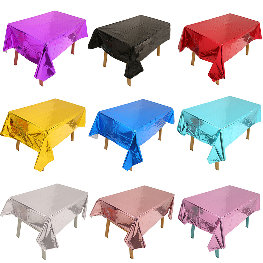 137cm*183cm Rose Gold Sliver D - Table Cloth Disposable review and price