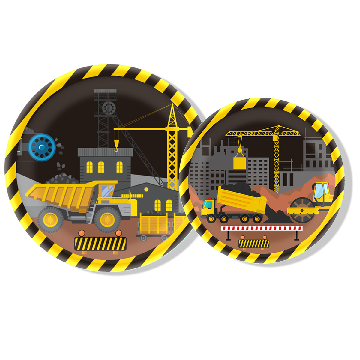 Excavator Themed Plates, Paper - Event Z review and price