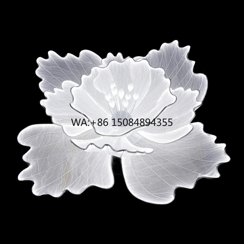 LED Giant White Flower Backdro - Event & Party Supply Photos review and price
