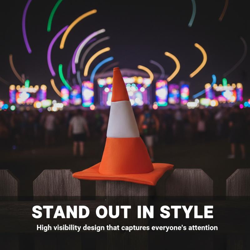 1 PCS Traffic Cone Hat Hallowe - Party Hat Cone review and price