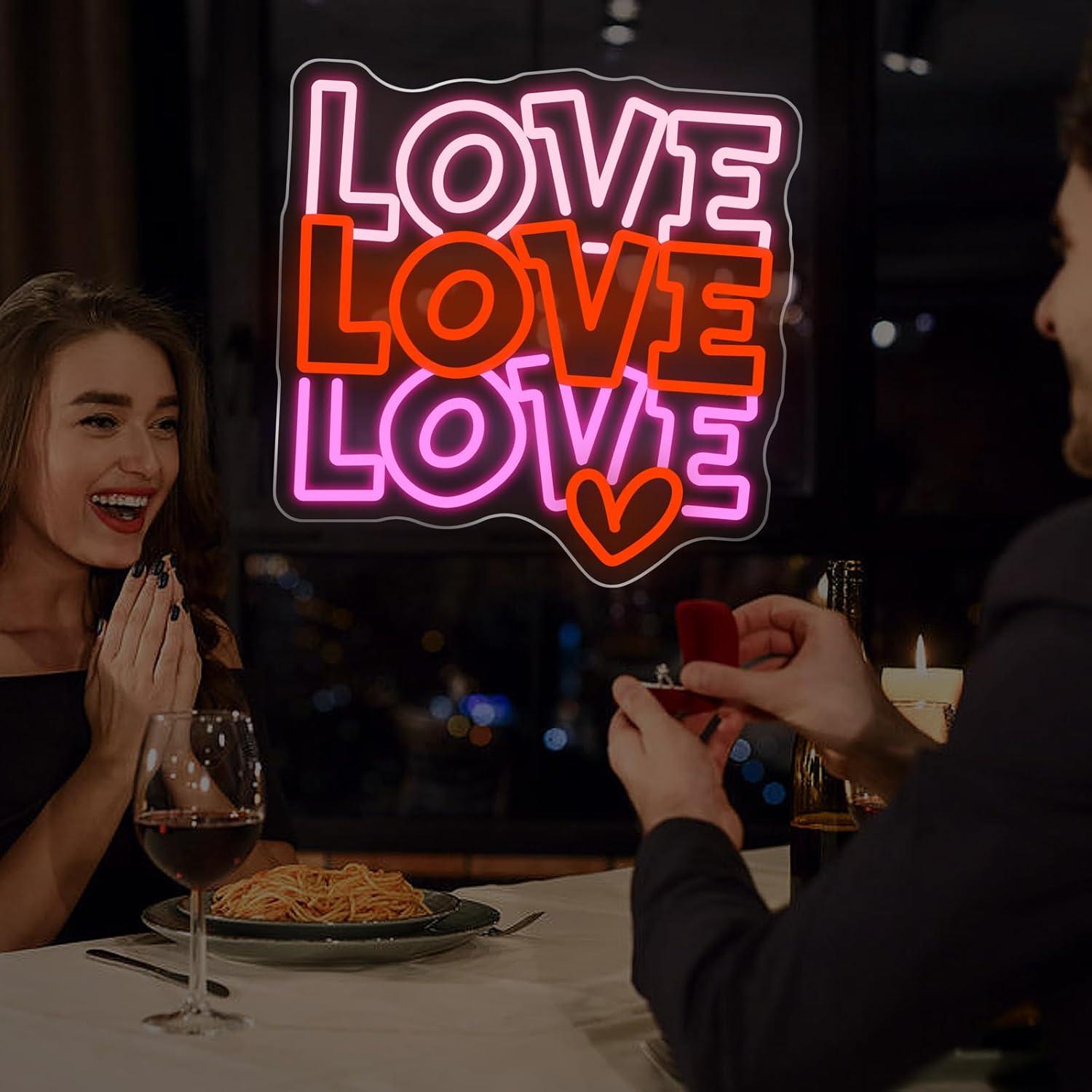Love Neon Sign USB Dimmable LE - Neon Sign Party review and price